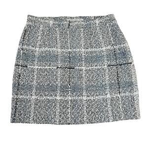 Alessandra Rich Tweed Mini Skirt SZ US 6/ AR 42/ FR 38 Light Academia‎ Old Money